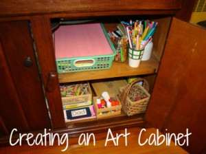 Creating an Art Cabinet