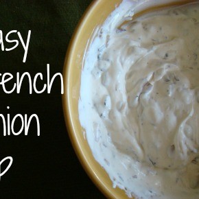 Easy French Onion Dip