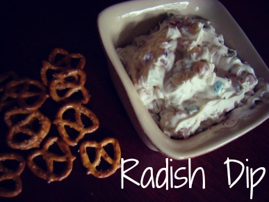 Radish Dip