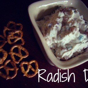 Radish Dip