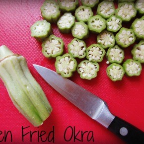 Oven Fried Okra