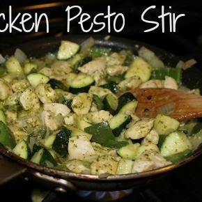 Chicken Pesto Stir Fry