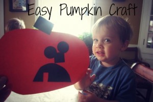 Easy Pumpkin Craft