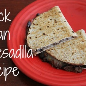 Black Bean Quesadilla Recipe