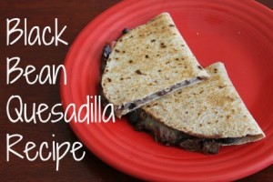 Black Bean Quesadilla Recipe