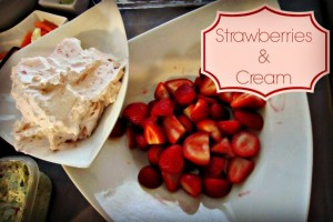 Strawberries and Cream