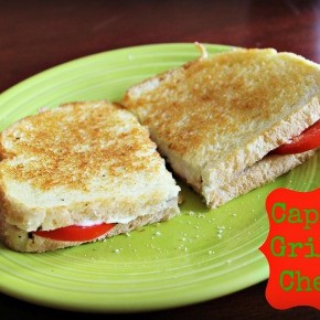 Caprese Grilled Cheese