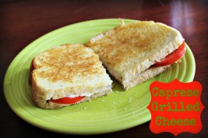 Caprese Grilled Cheese