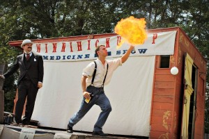 The Pickled Brothers Circus at the Old West Festival