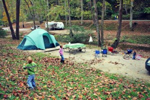 Natural Bridge State Park Middle Fork Campground