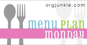 Menu Plan Monday ~ March 3