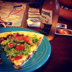 Taco Pizza Game Night