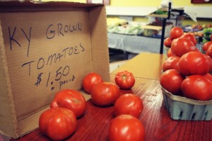 Friendly Market Tomatoes
