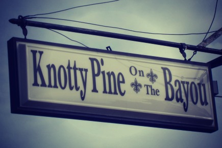 Knotty Pine on the Bayou