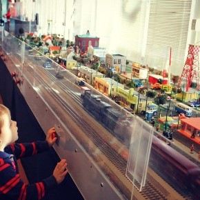 Holiday Toy Trains at the Behringer Crawford Museum