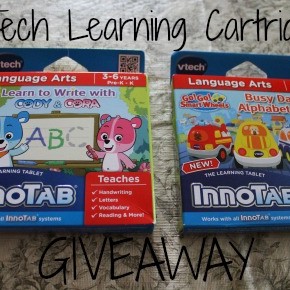 VTech Learning Cartridges {GIVEAWAY}