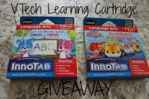 VTech Learning Cartridge Giveaway