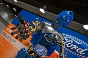 Auto Expo  Ford robot