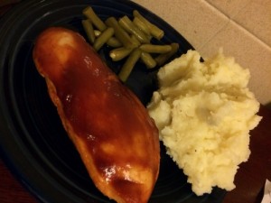 Truffle Mashed Potatoes with Chicken