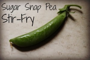 Sugar Snap Pea Stir-Fry