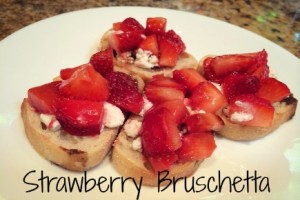 Strawberry Bruschetta Recipe