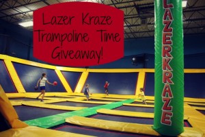 Lazer Kraze Trampoline Time Giveaway