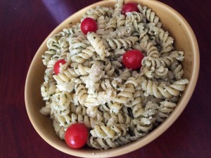 Easy Pesto Pasta Salad 2