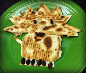 Quesadilla Dinosaur