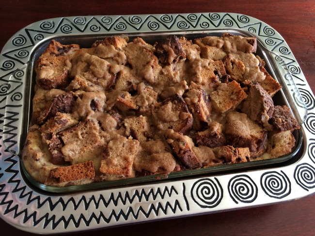 Cinnamon French Toast Casserole Finished Product