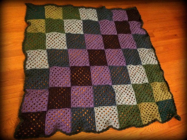 Granny Square Afghan