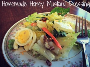 Homemade Honey Mustard Dressing