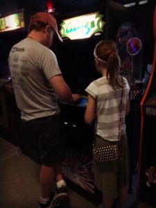 Arcade Legacy Father Daughter