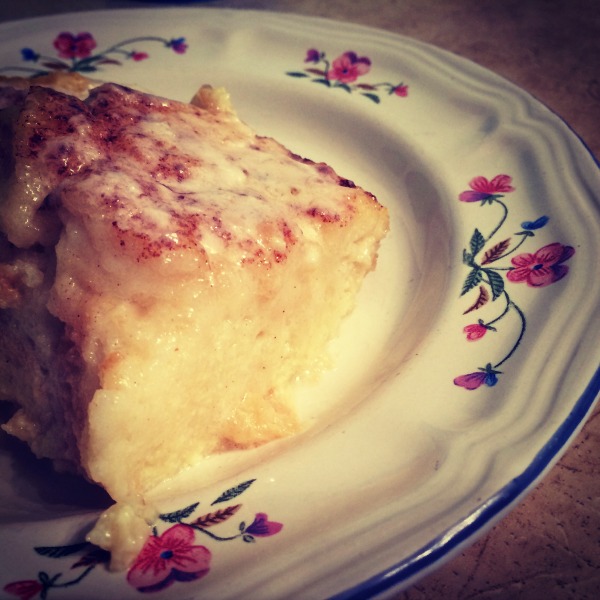 Tasting Kentucky Bread Pudding