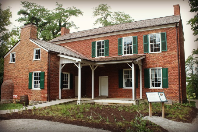 Conner Prairie House (Back)