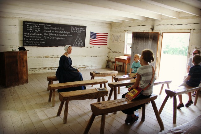 Conner Prairie School Room