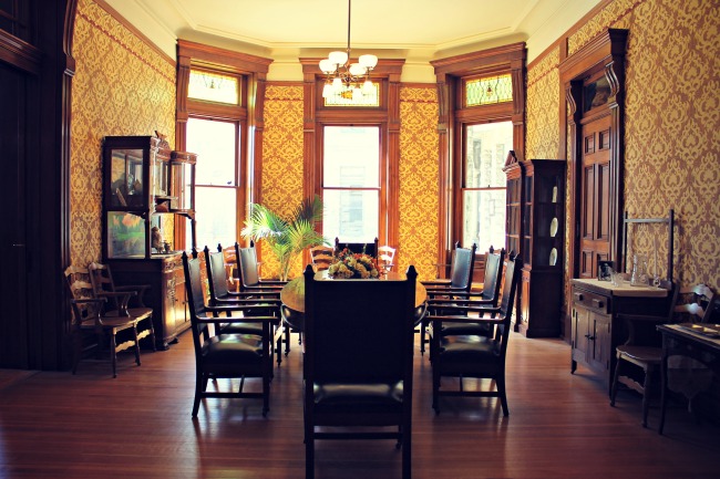 Ohio State Reformatory Warden's Dining Room