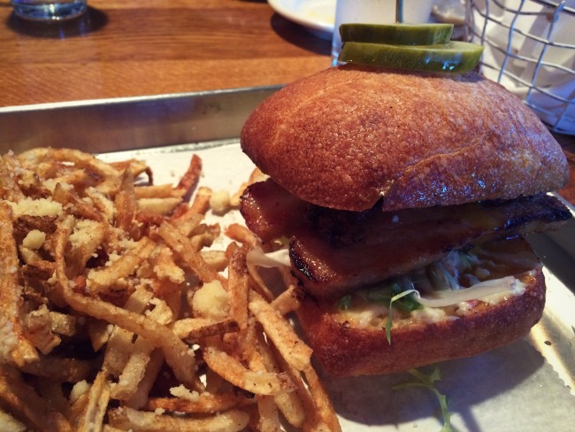 The Rookwood Sin City Pork Belly Sandwich