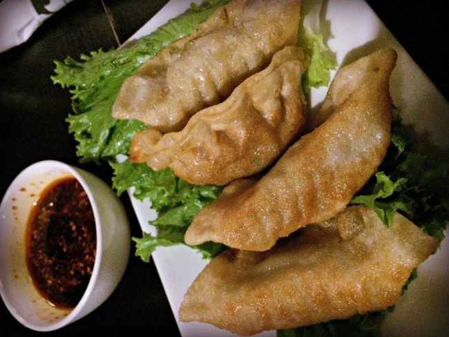 Small City Taphouse Pan Fried Pork Dumplings