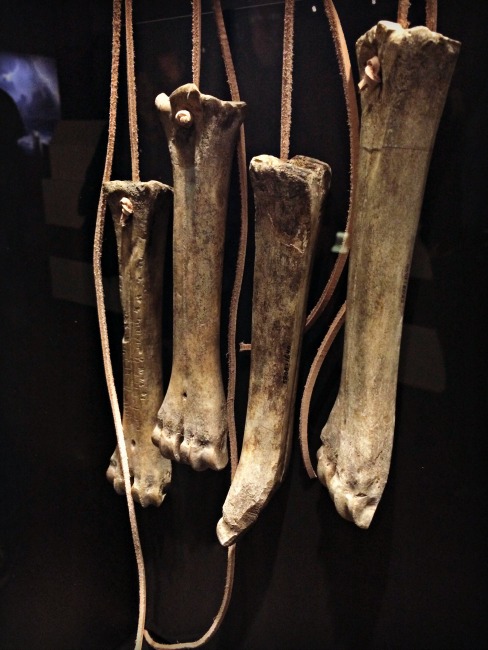 Ice Skates made from Bone