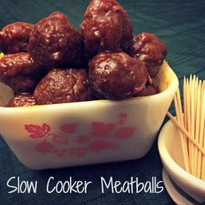 Easy Slow Cooker Meatballs