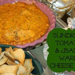 Sun Dried Tomato & Basil Cheese Dip