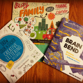 Review: Busy Family Planning Calendar & Creative Books